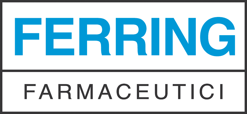 Logo a colori del gruppo biofarmaceutico Ferring